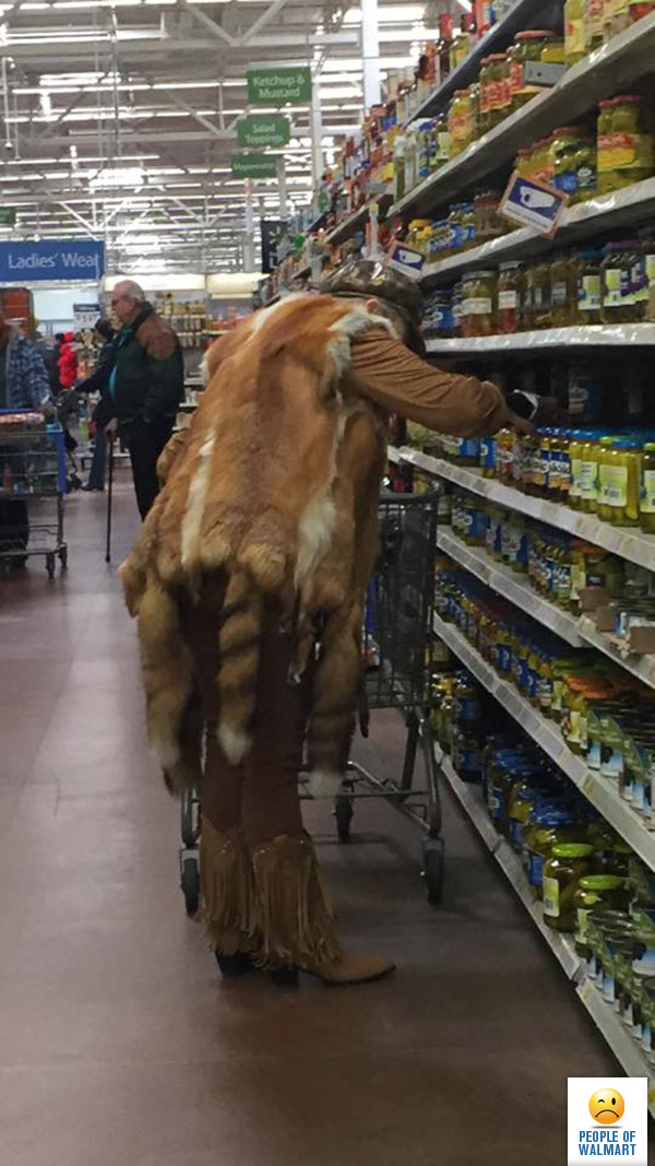Экстравагантные покупатели Walmart