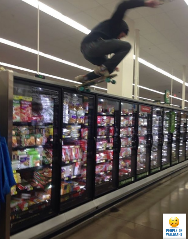 Экстравагантные покупатели Walmart