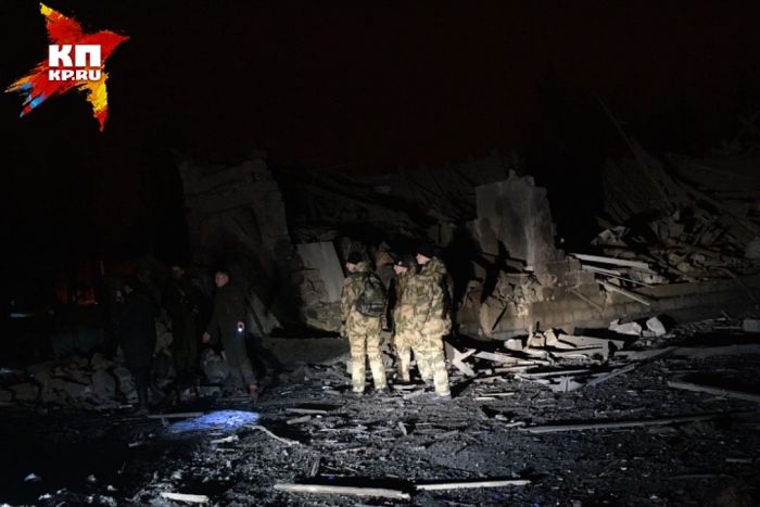 Мощный взрыв и обстрел Донецка