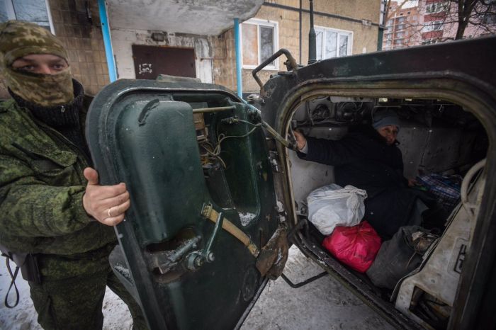 Мощный взрыв и обстрел Донецка