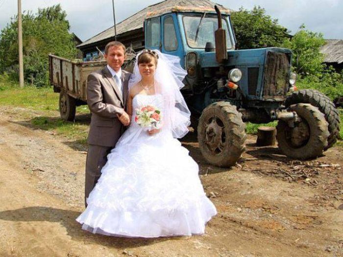Забавные свадебные фото