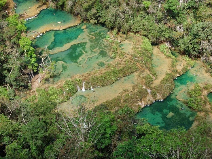 «Semuc Champey»: каскад водопадов в Гватемале