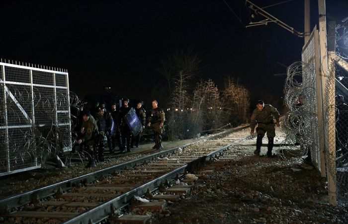 Македония оградилась от Греции 30-километровым двойным забором