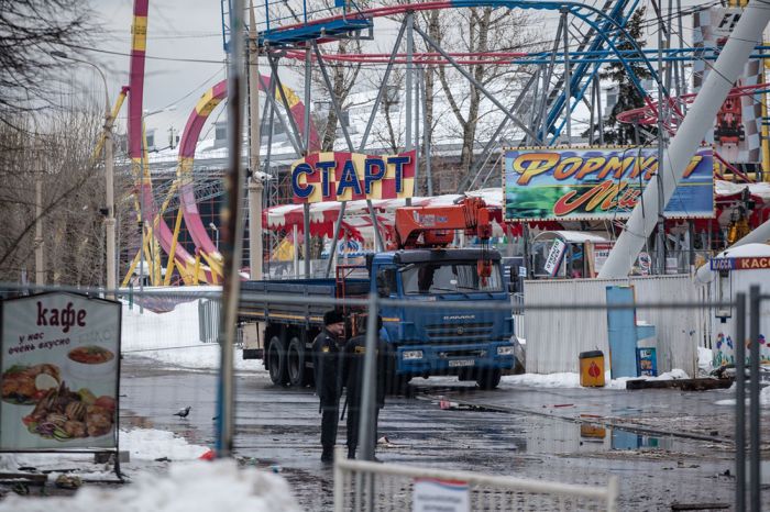 В Москве на ВДНХ сносят знаменитое 73-метровое колесо обозрения