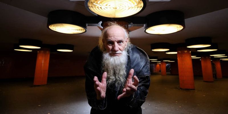 Берлинский техно-дед не пропускает ни одной громкой тусовки