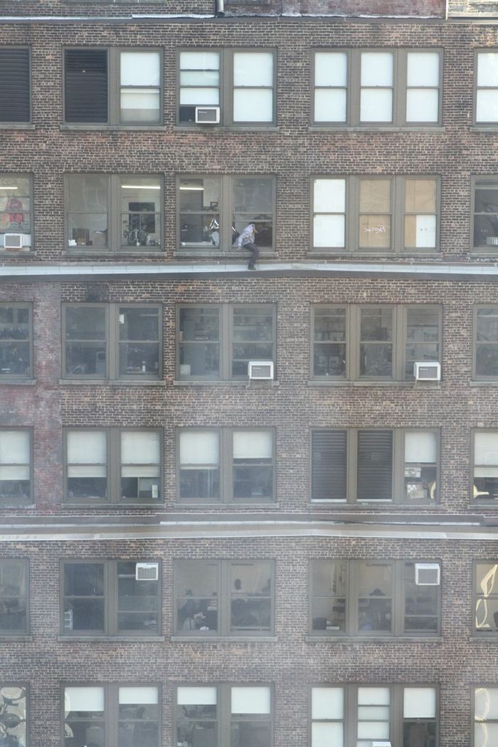 Вышел покурить