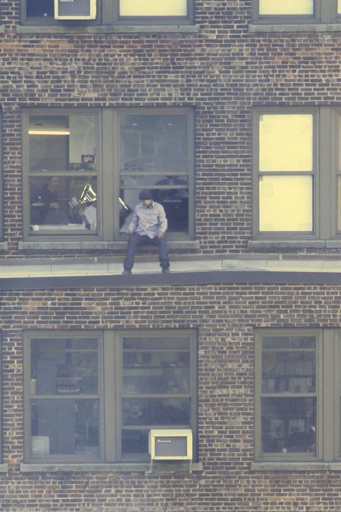 Вышел покурить