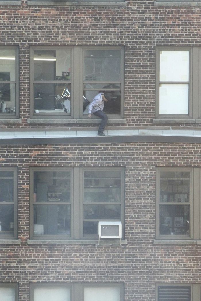 Вышел покурить