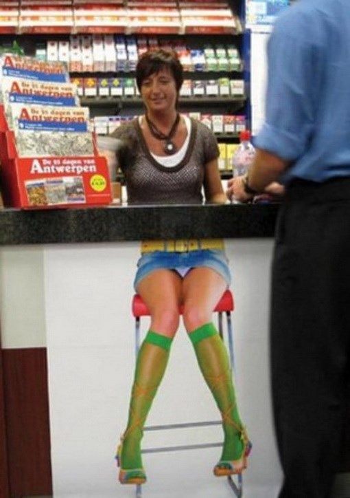 Фотоиллюзии, которые получились случайно (64 фото)