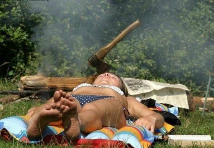 Фотоиллюзии, которые получились случайно (64 фото)