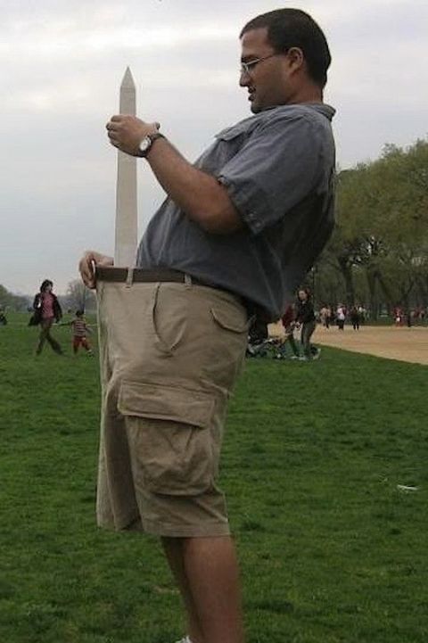 Фотоиллюзии, которые получились случайно (64 фото)