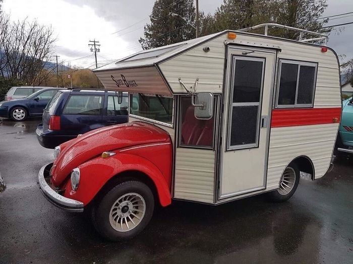 Super Bugger - редкий дом на колесах на базе Volkswagen Beetle