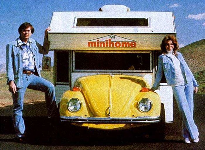 Super Bugger - редкий дом на колесах на базе Volkswagen Beetle
