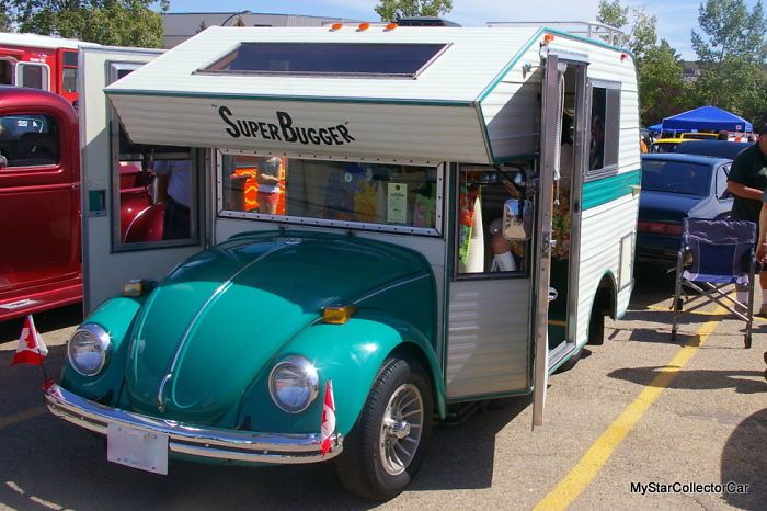 Super Bugger - редкий дом на колесах на базе Volkswagen Beetle
