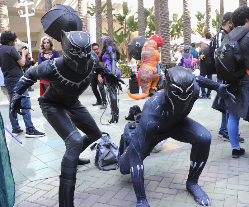 Феерические персонажи на фестивале WonderCon 2018