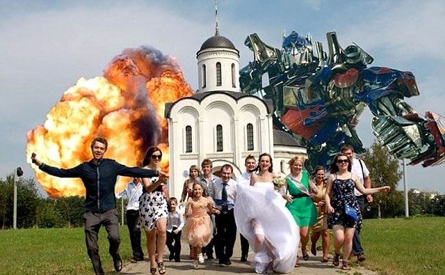 Свадебные снимки, которые надо сжечь вместе с фотографом