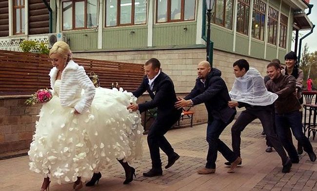 Свадебные снимки, которые надо сжечь вместе с фотографом