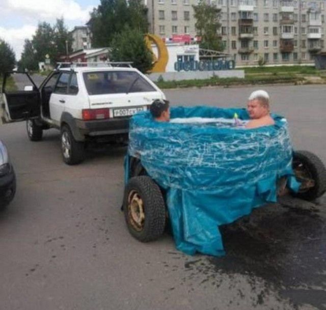 Странные и забавные фото из России
