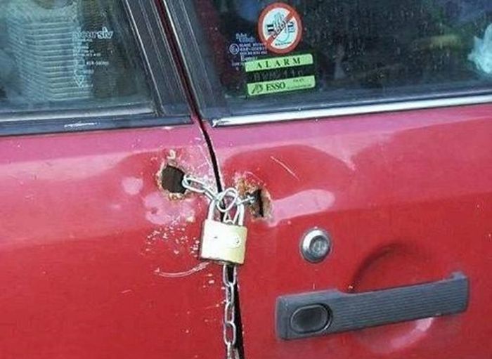Смотрите, я все починил!