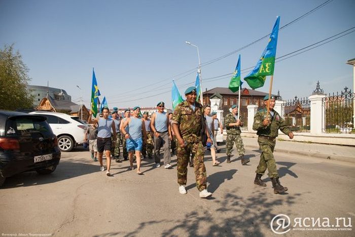 День ВДВ в Якутске