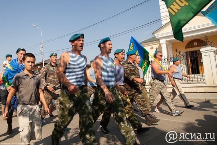День ВДВ в Якутске