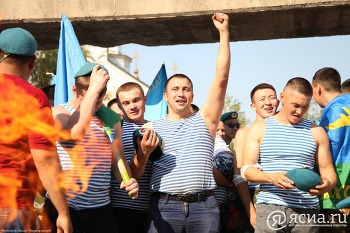 День ВДВ в Якутске