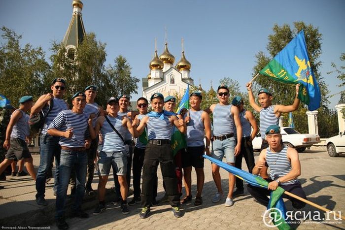 День ВДВ в Якутске