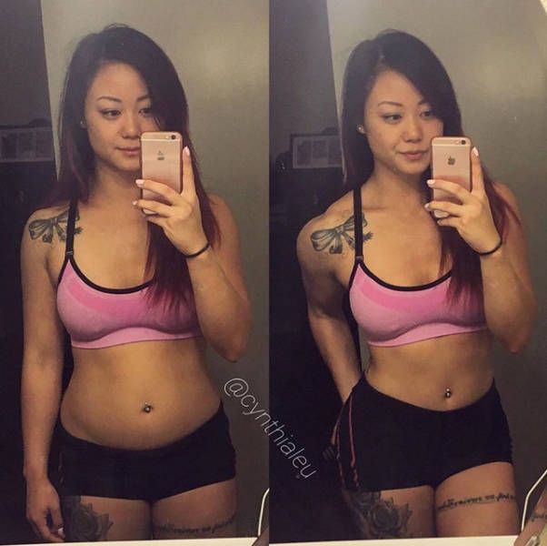 Девушки в жизни и в Instagram