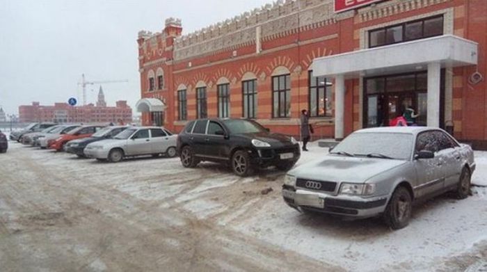 Типичный автохам