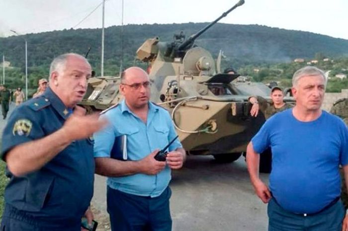 Взрыв на складе боеприпасов в Абхазии