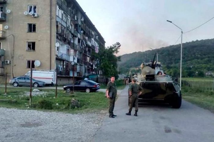 Взрыв на складе боеприпасов в Абхазии