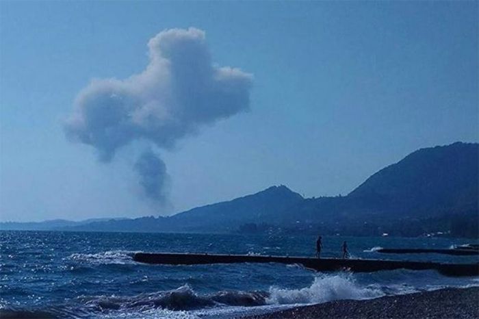 Взрыв на складе боеприпасов в Абхазии