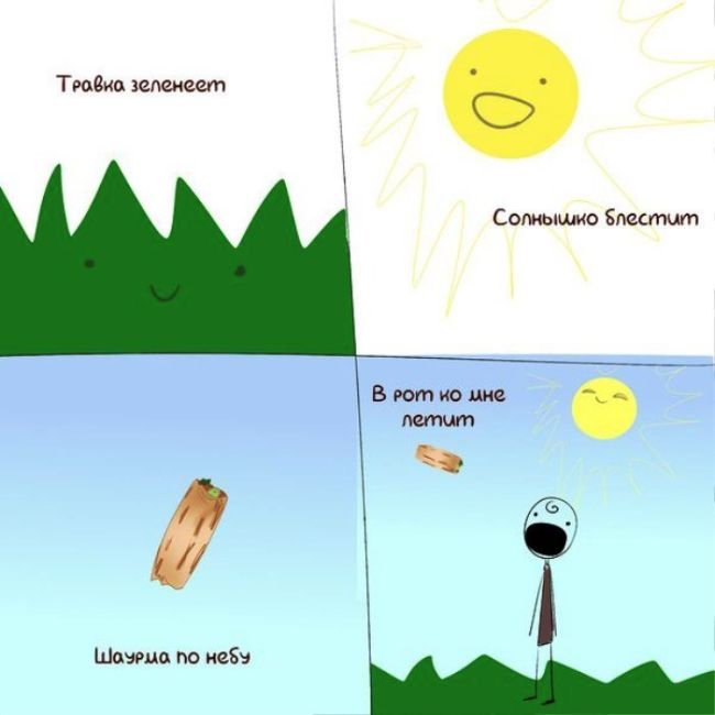 Смешные комиксы