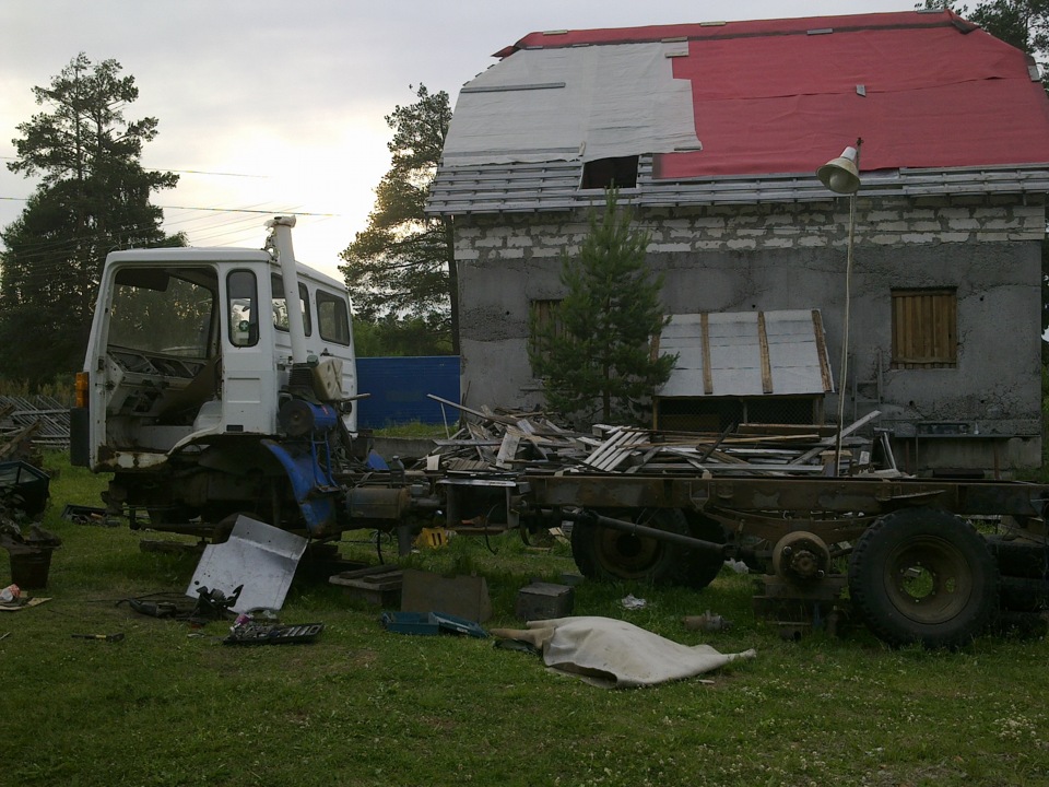 Восстановление старого грузовика Volvo F6
