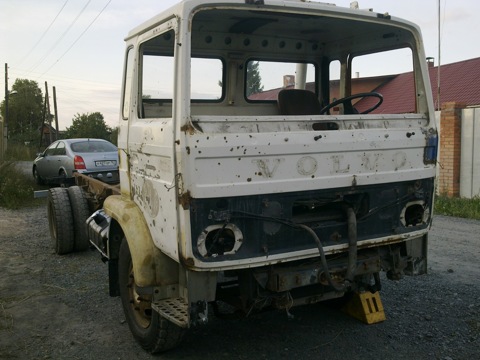 Восстановление старого грузовика Volvo F6