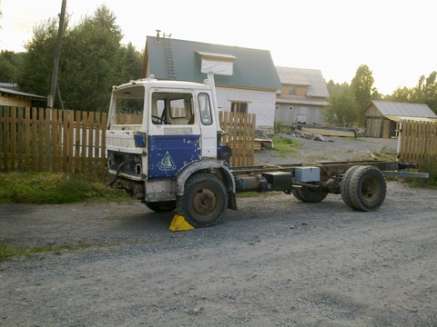 Восстановление старого грузовика Volvo F6
