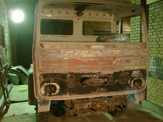Восстановление старого грузовика Volvo F6