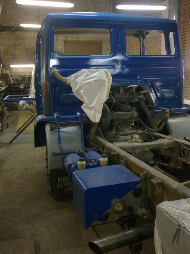 Восстановление старого грузовика Volvo F6