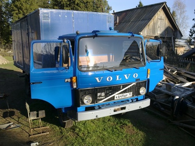 Восстановление старого грузовика Volvo F6