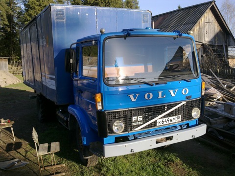 Восстановление старого грузовика Volvo F6