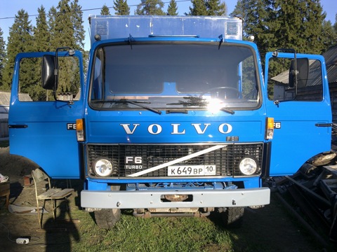 Восстановление старого грузовика Volvo F6