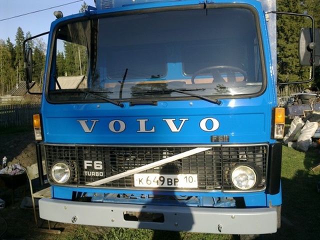 Восстановление старого грузовика Volvo F6