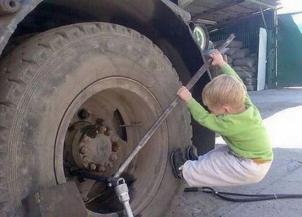 Трудолюбивые детишки