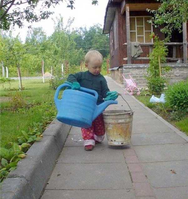 Трудолюбивые детишки