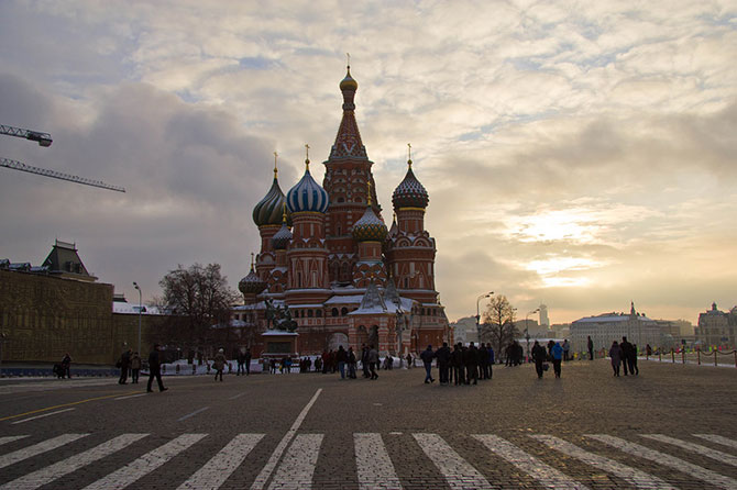 Утро 1 января в Москве (20 фото)