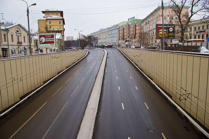 Утро 1 января в Москве (20 фото)