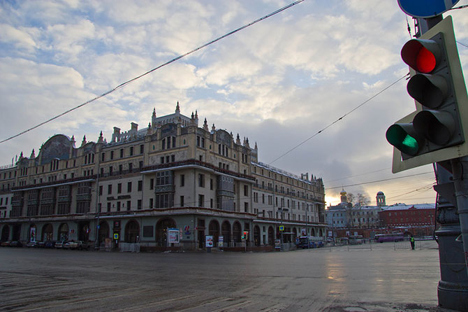 Утро 1 января в Москве (20 фото)