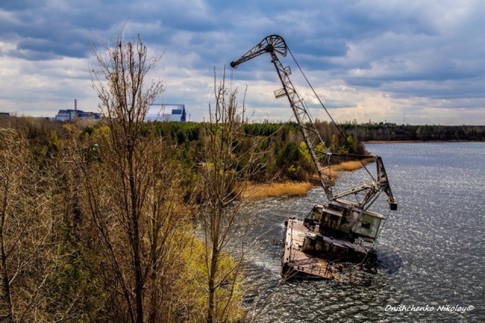 Подъемные краны ЧАЭС