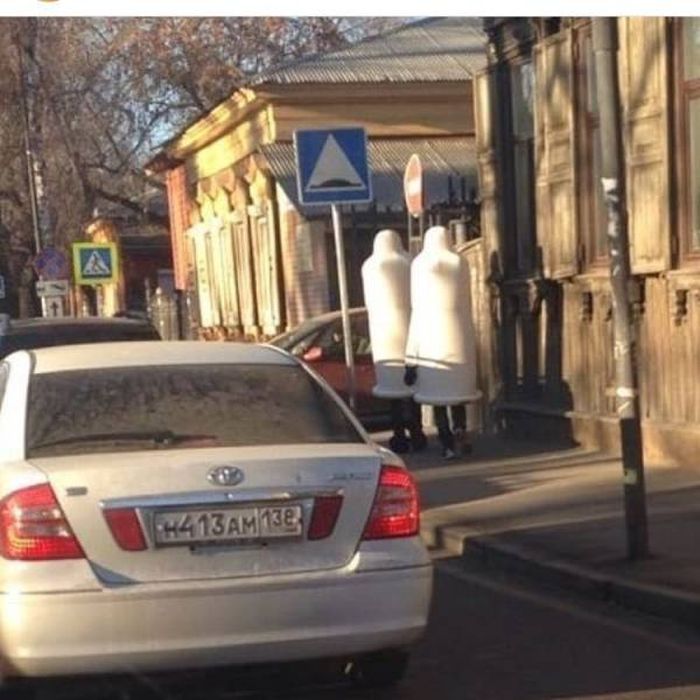 Странные и забавные фото из России