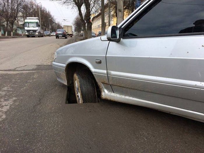 Странные и забавные фото из России